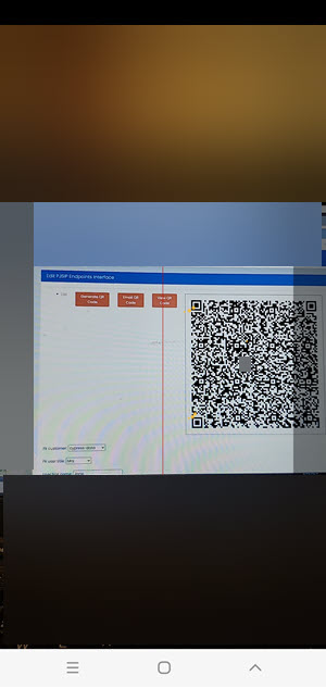 Image: Scan QR code
